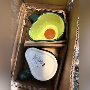 Tabatha brown avocado mugs